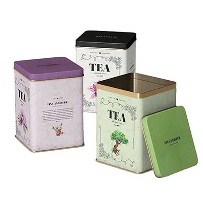 tea canister wholesale