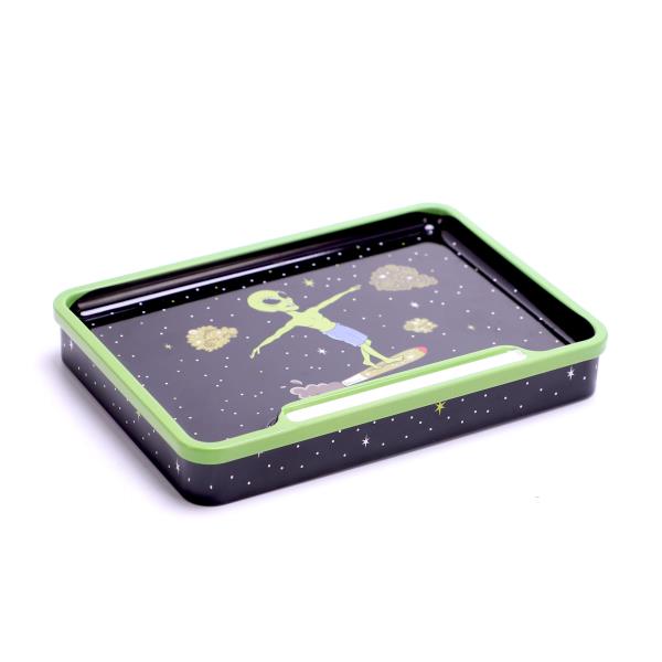 Weed Smoking Metal Rolling Tray With Stogare Box