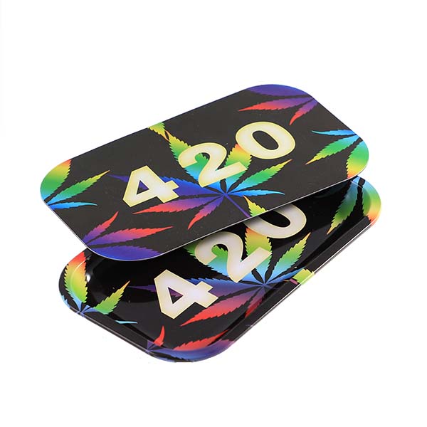 China Factory Direct Supply Custom Metal Weed Rolling Tray With