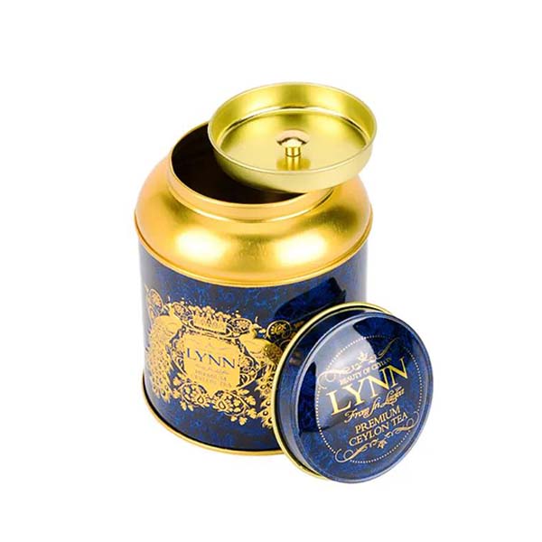 Coffee tea tin canister