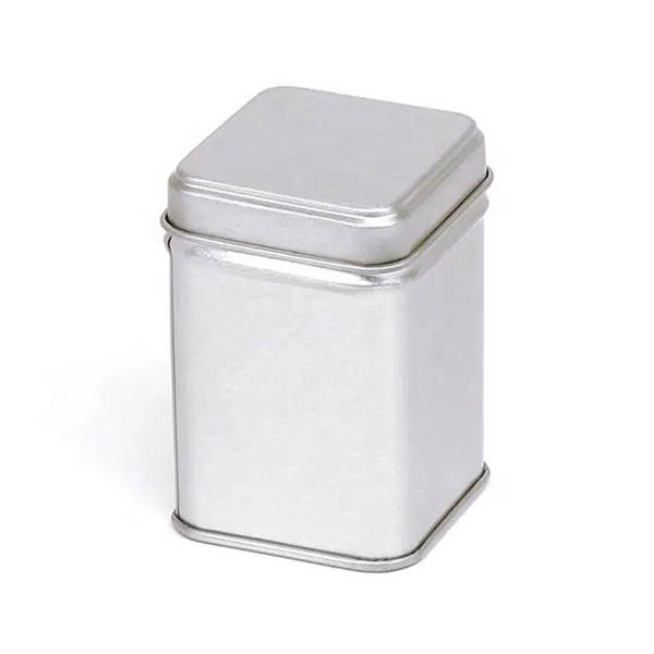 Metal tea tin canister