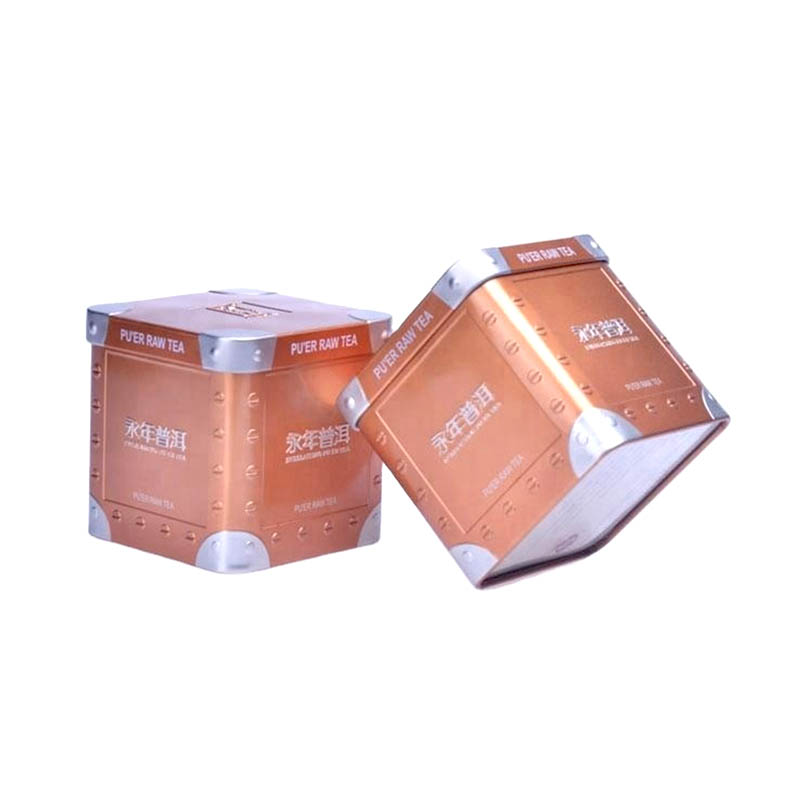 tea tin container supplier