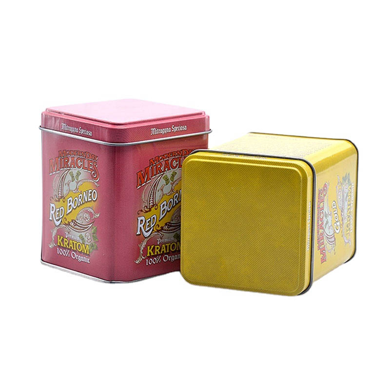 Coffee tea tin packaging