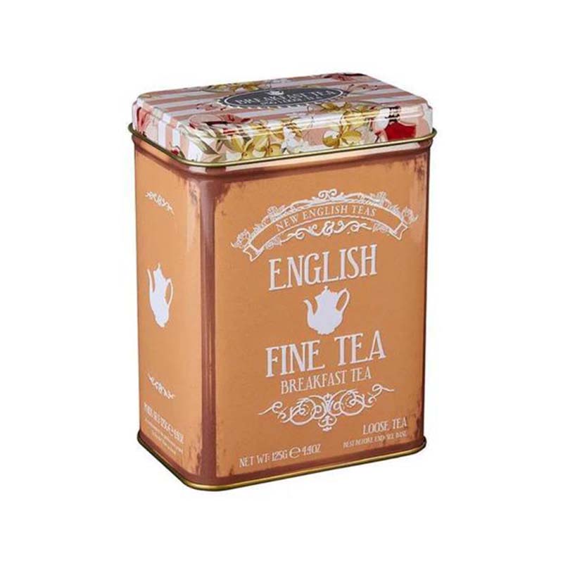 Coffee tea tin packaging