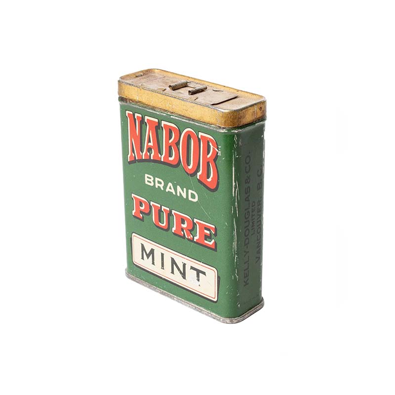Tin box hinge lid