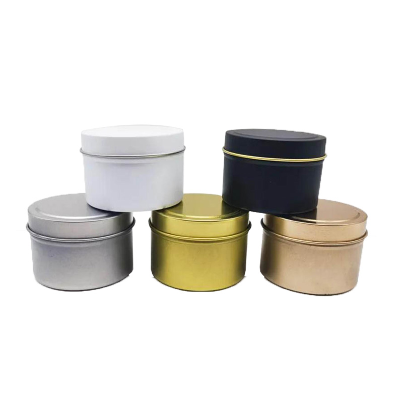 Matte candle tin