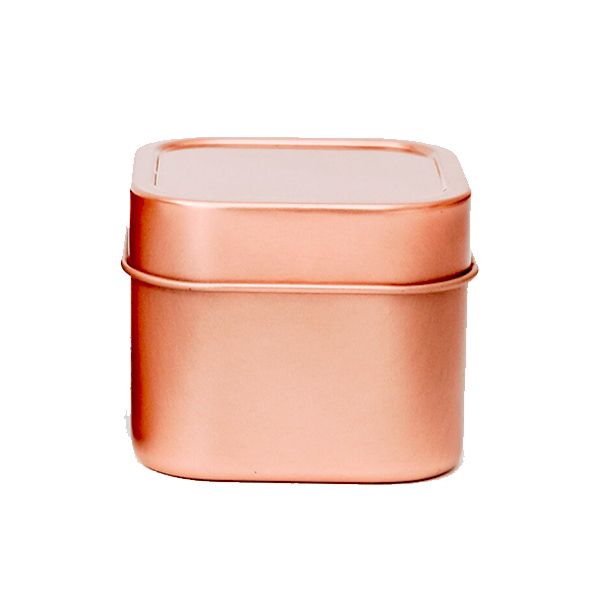 Matte candle tin