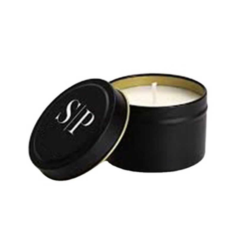 Scented candle tin