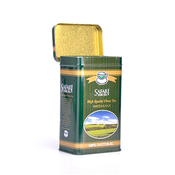 Personalised tea tin boxes