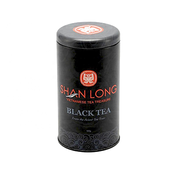 Airtight round tin an