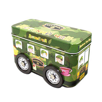 Car shape tin boxes
