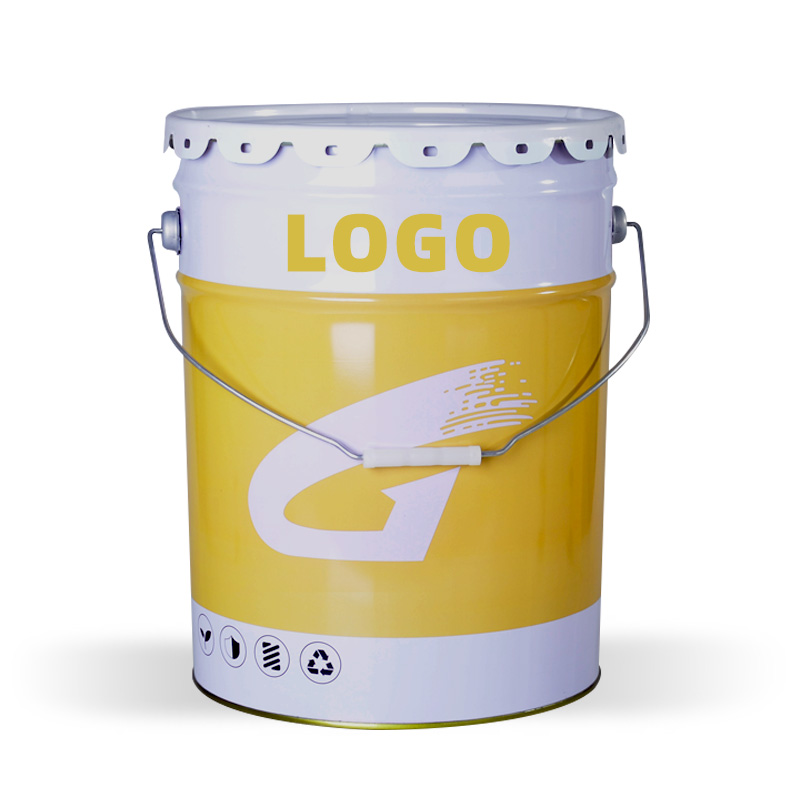 Steel chemical paint pail