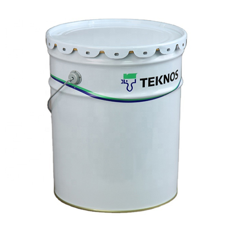 Tin chemical paint bucket