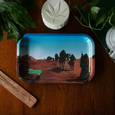 Smoking weed rolling tray