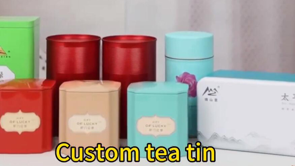 How to choose a right size tea tin can?