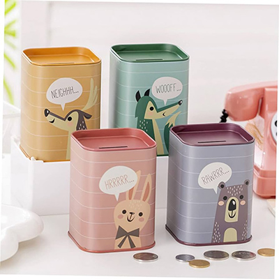 Tin can piggy bank factory wholesale