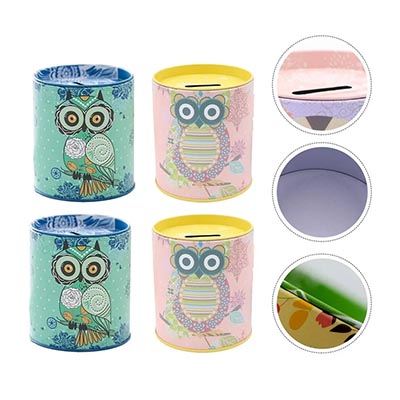 Tin can coin bank supplier