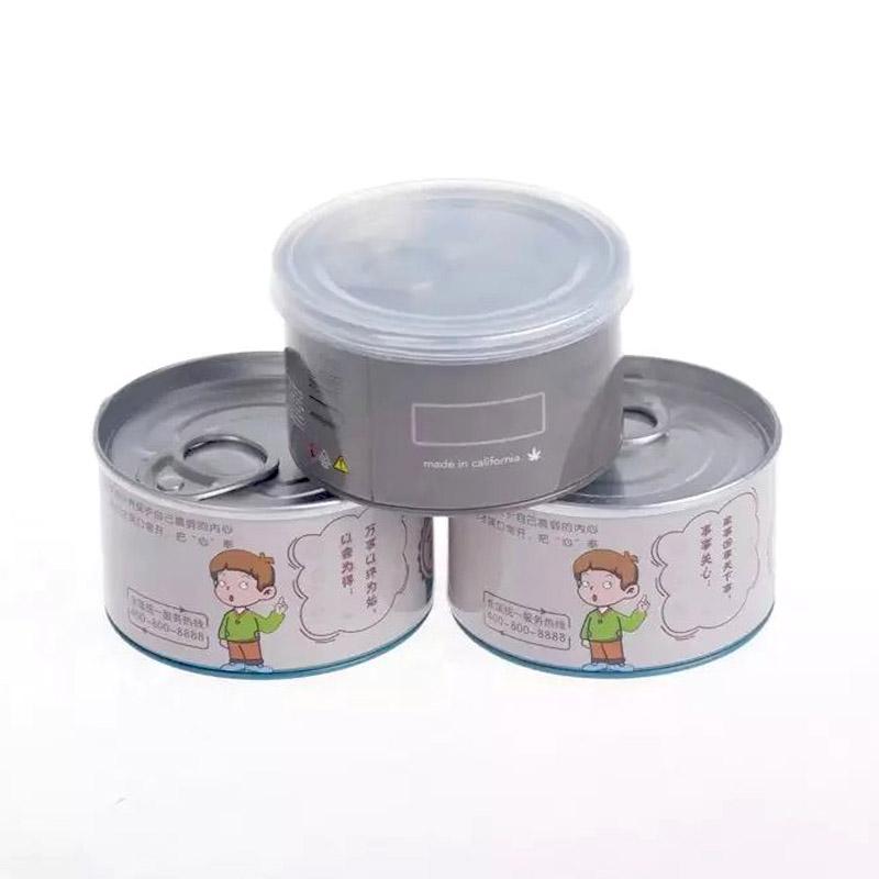 Pull ring tab tin can