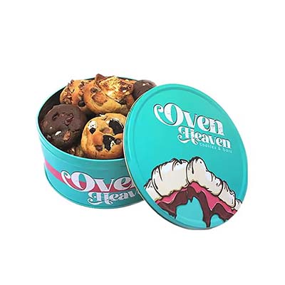 Cookie metal tin storage factory