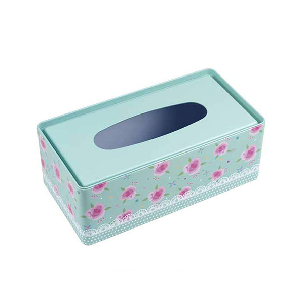 Tissue metal tin box wholesale