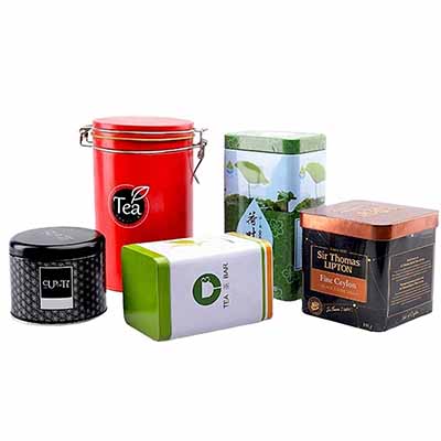 metal tea canister supplier