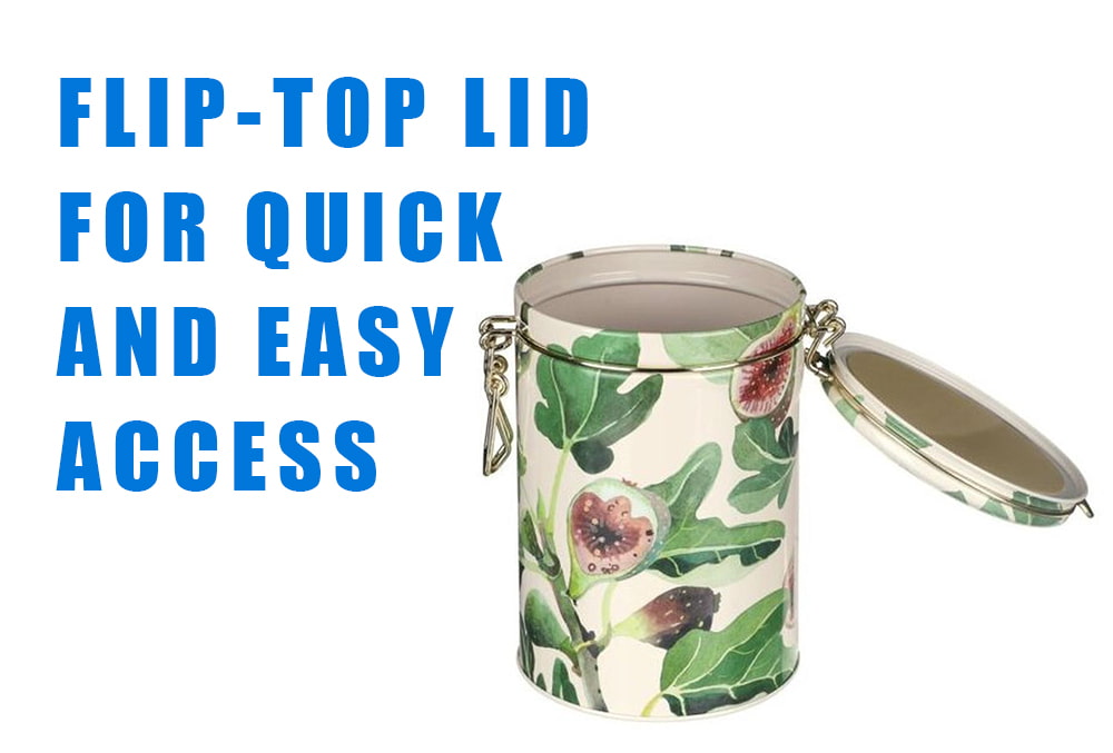 unique tea tin