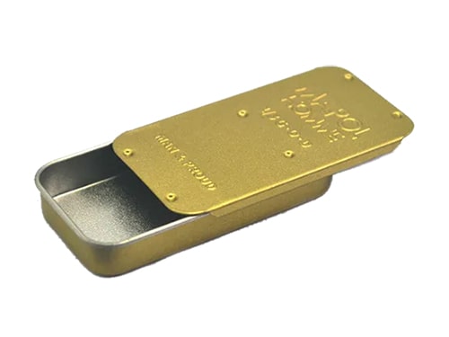 Slide tin supplier