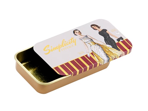 Custom printing slide tin