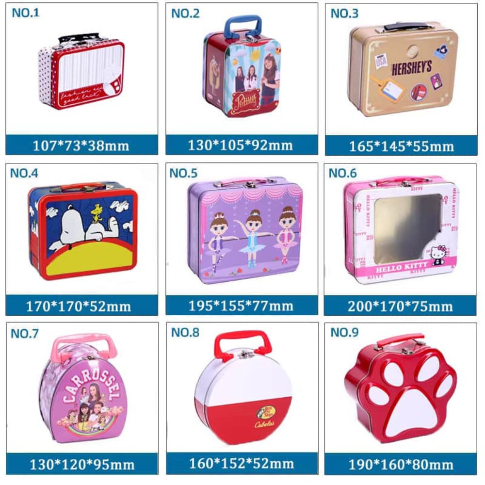 tin lock box jewelry storage tin manufacturer