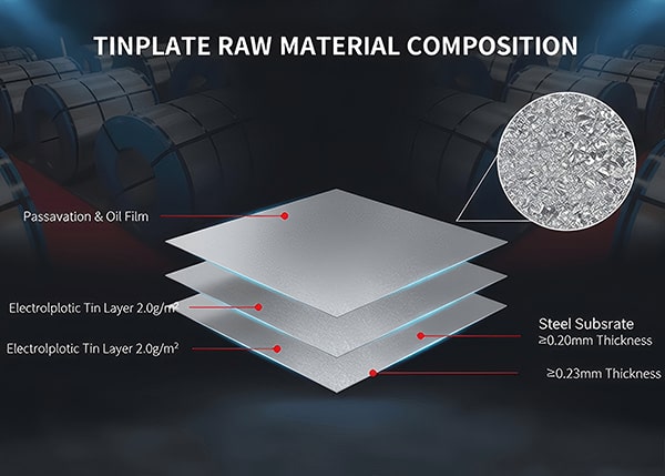 tinplate material