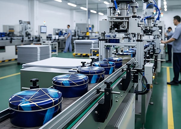 cookie tin production