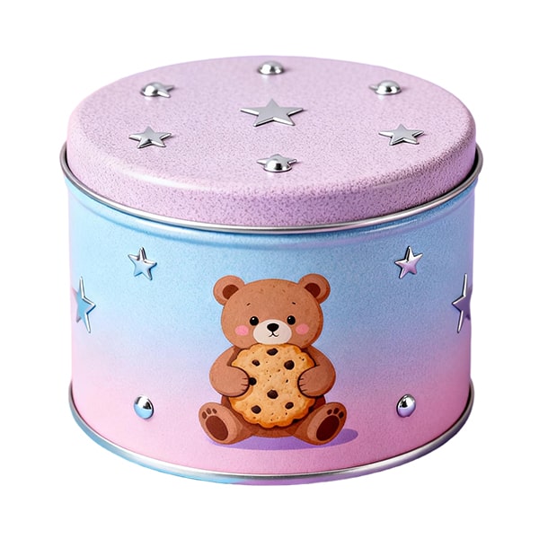 famous cookie metal box