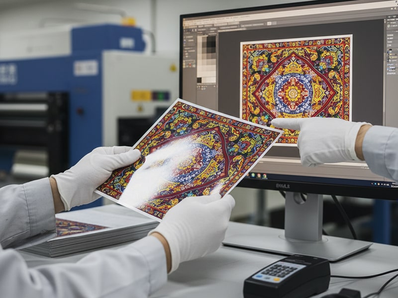 Tinplate Colour Proofing and Inspection