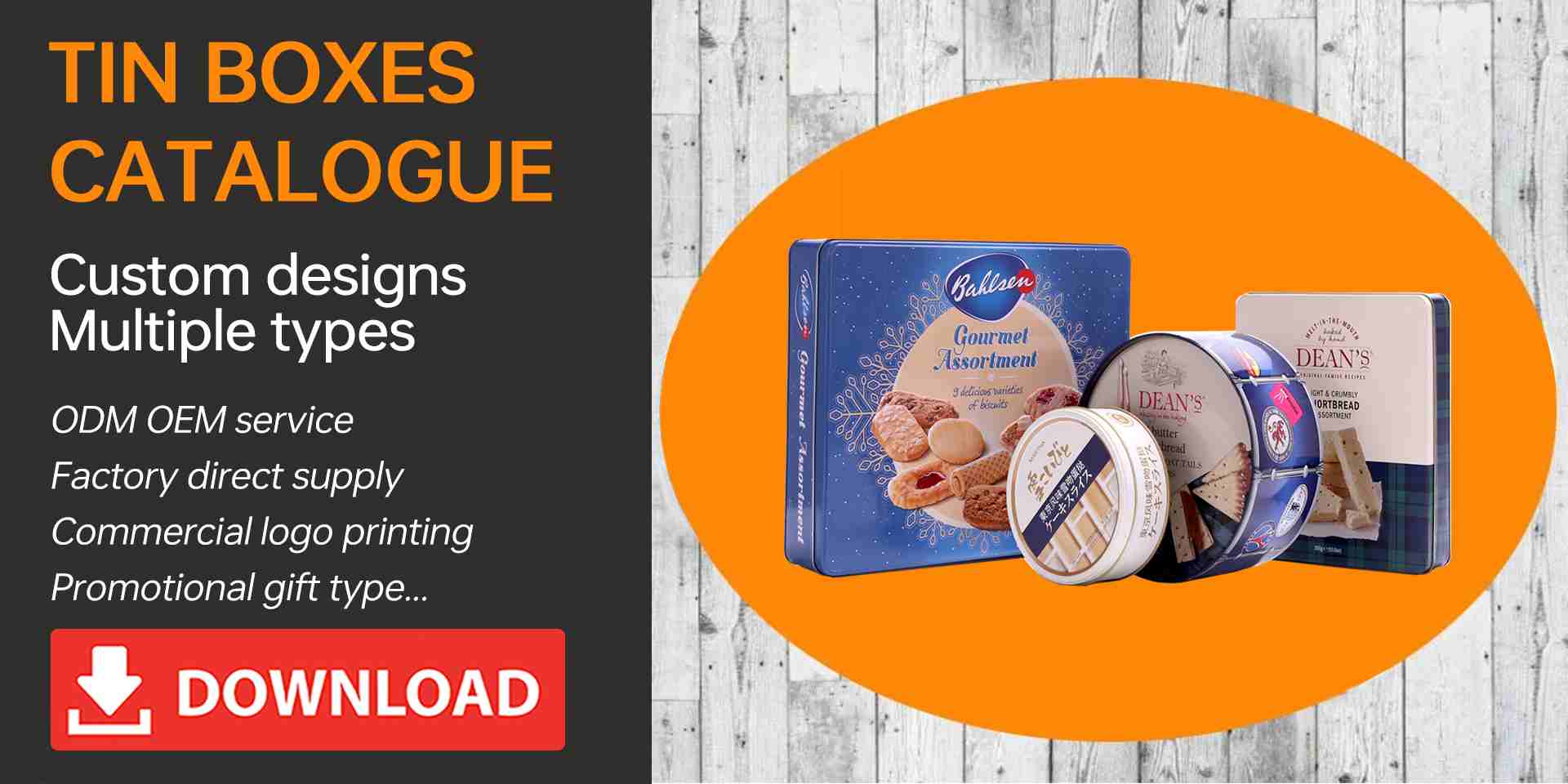 tin boxes catalogue