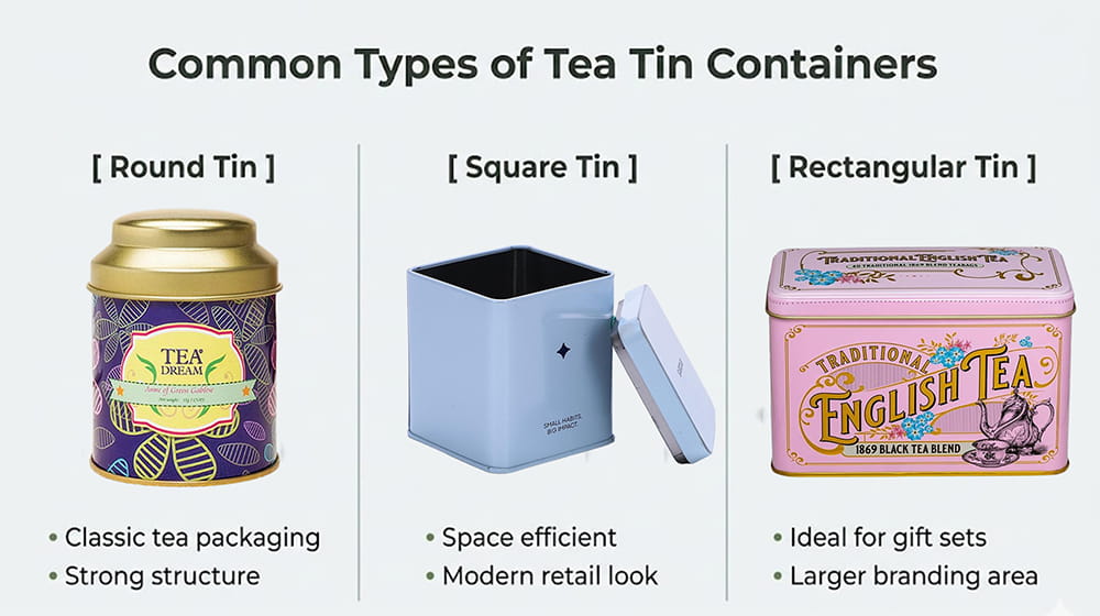 tea tin packaging