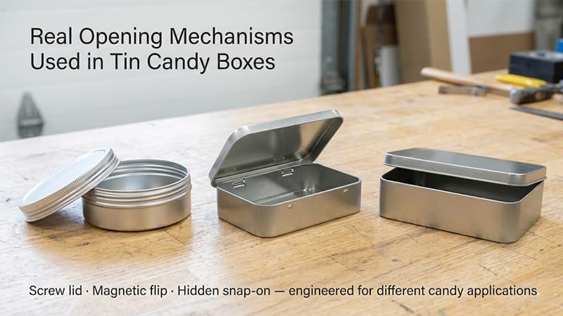 Custom candy tin box