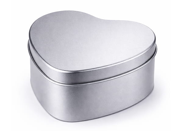 Custom-shaped tin