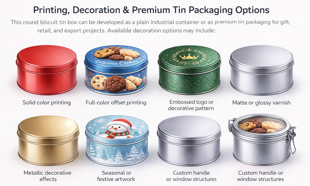 Custom printing options