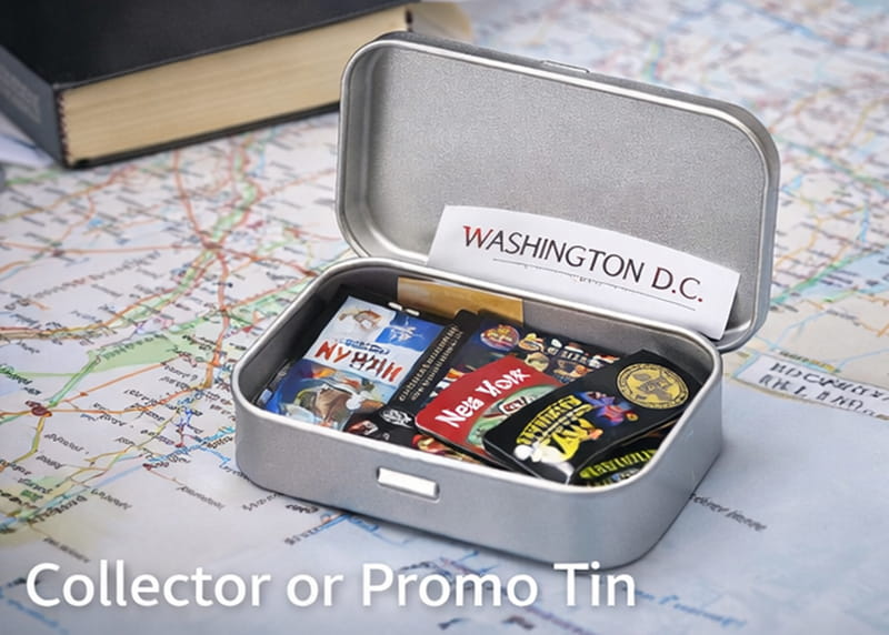 Collector or promo tin