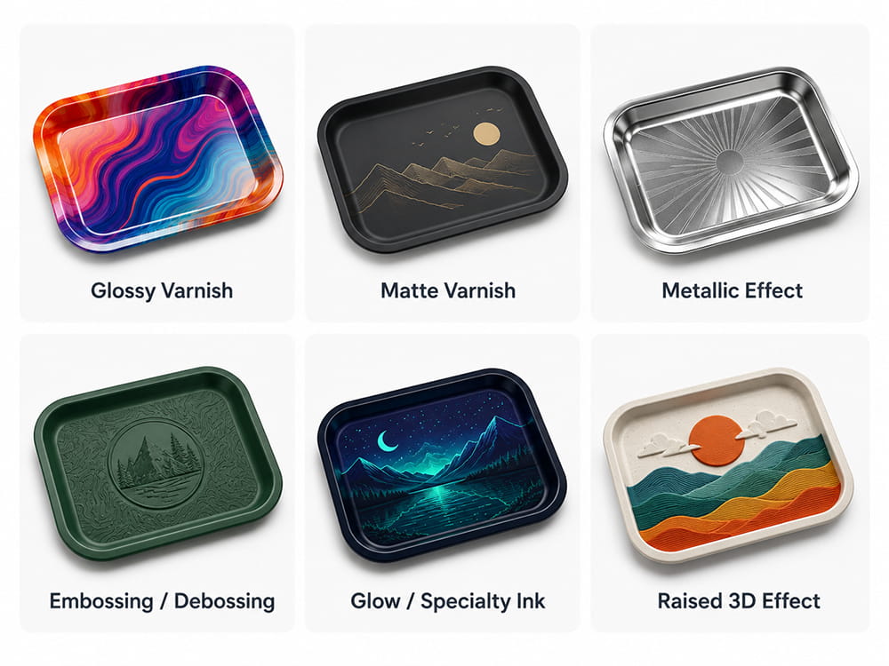 Rolling Tray Surface Finish Rolling Tray Surface Finish