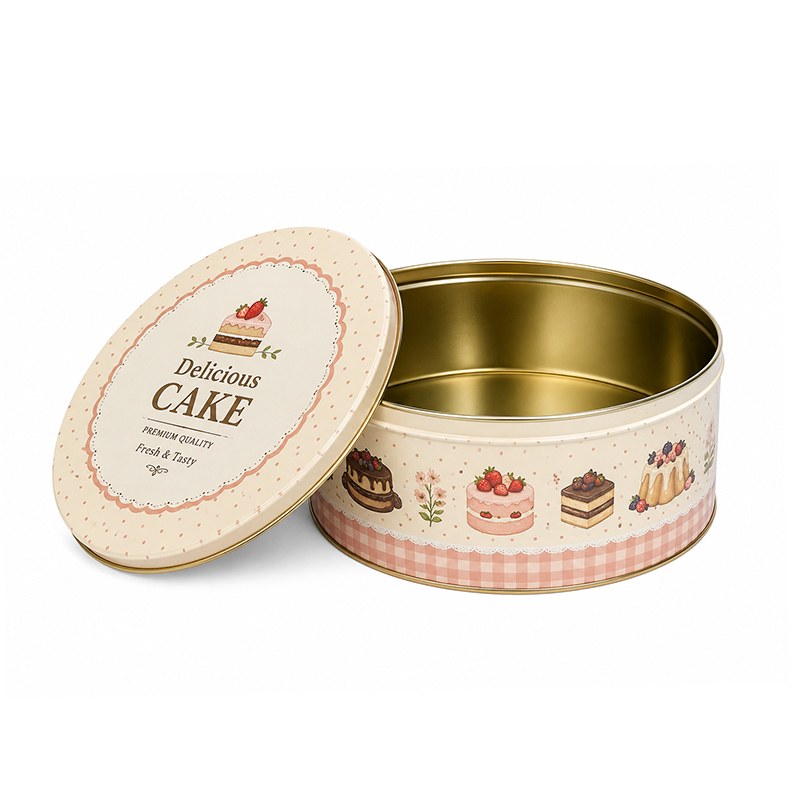 bakery cake tin packaging