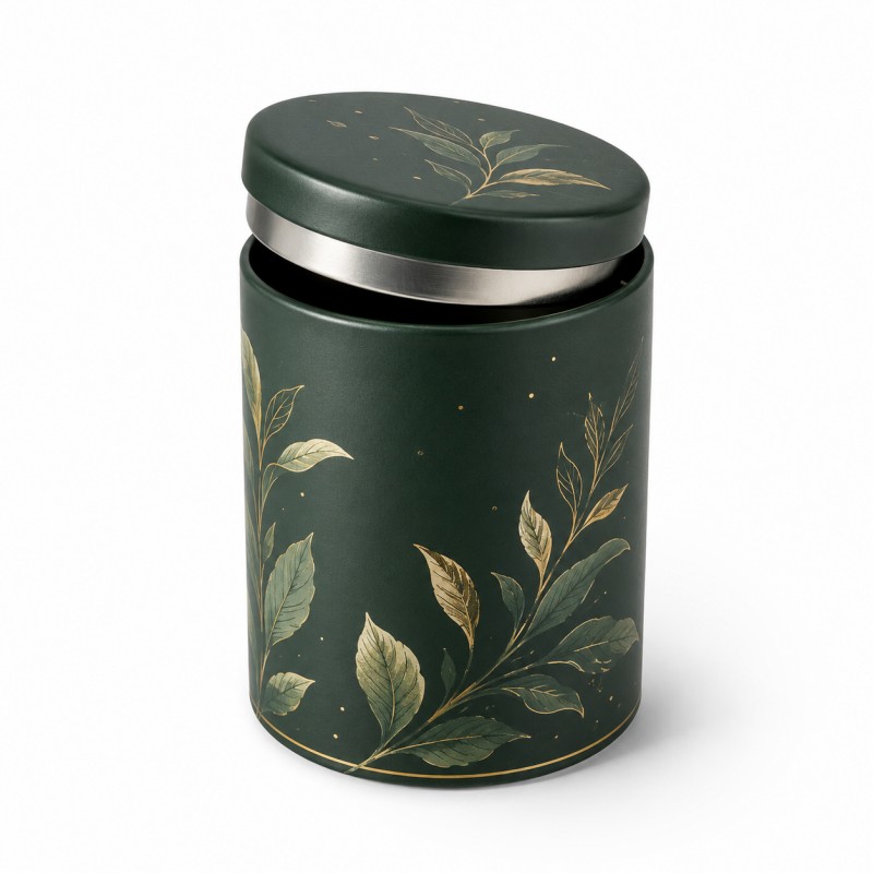 custom tea tin packaging