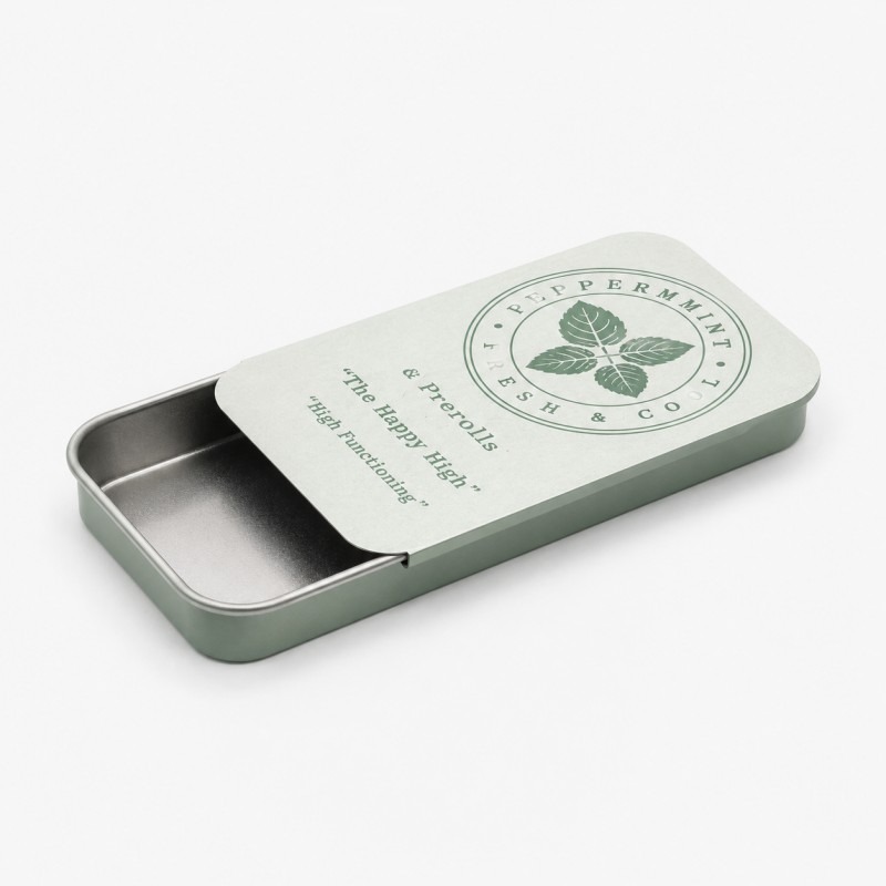 custom sliding mint tin