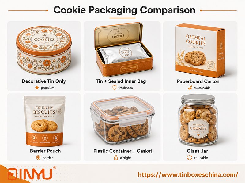 Cookie Tin vs Other Packaging Cookie Tin vs Other Packaging