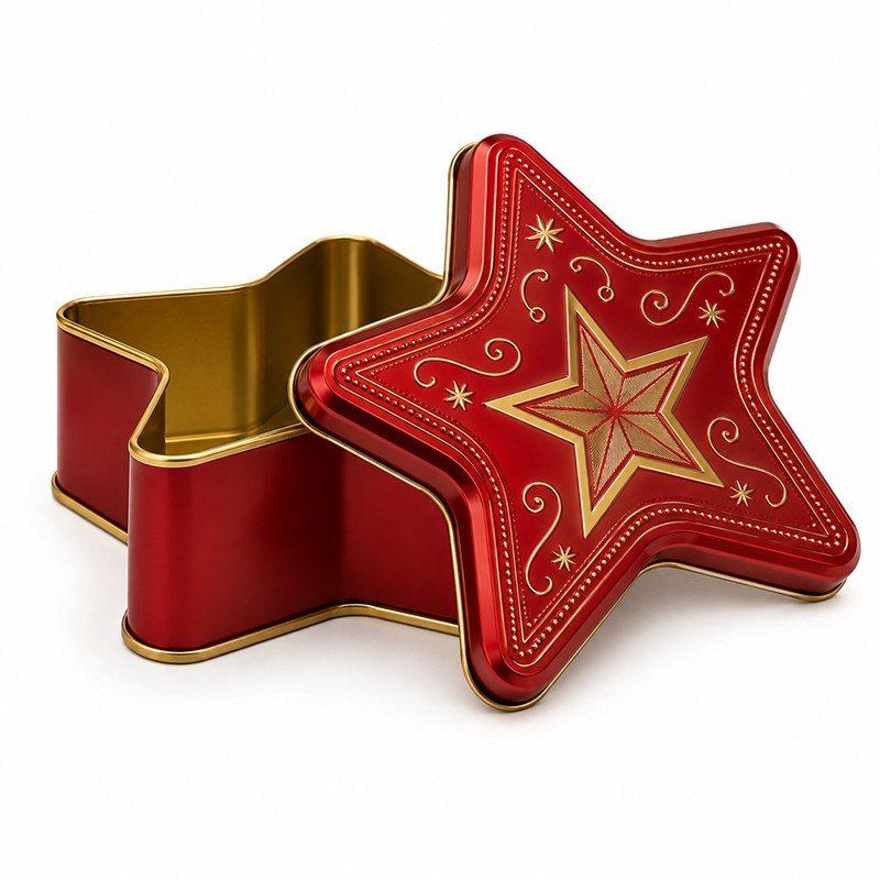 Wholesale Star Shaped Tins