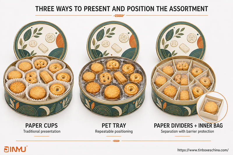 cookie tin with inserts cookie tin with inserts
