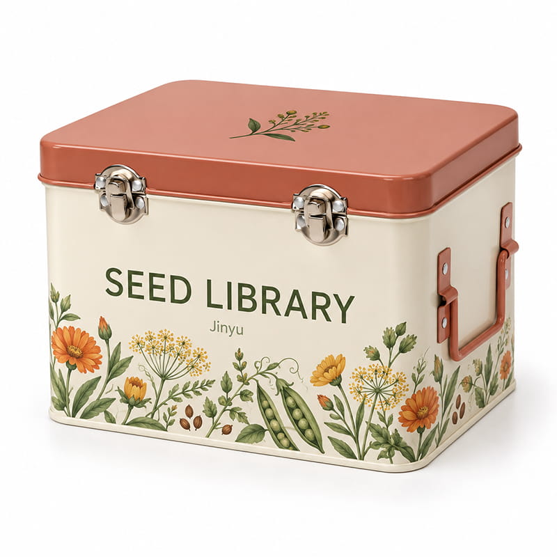 Seed Tins with Dividers