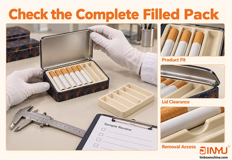Check the Complete Filled Pack